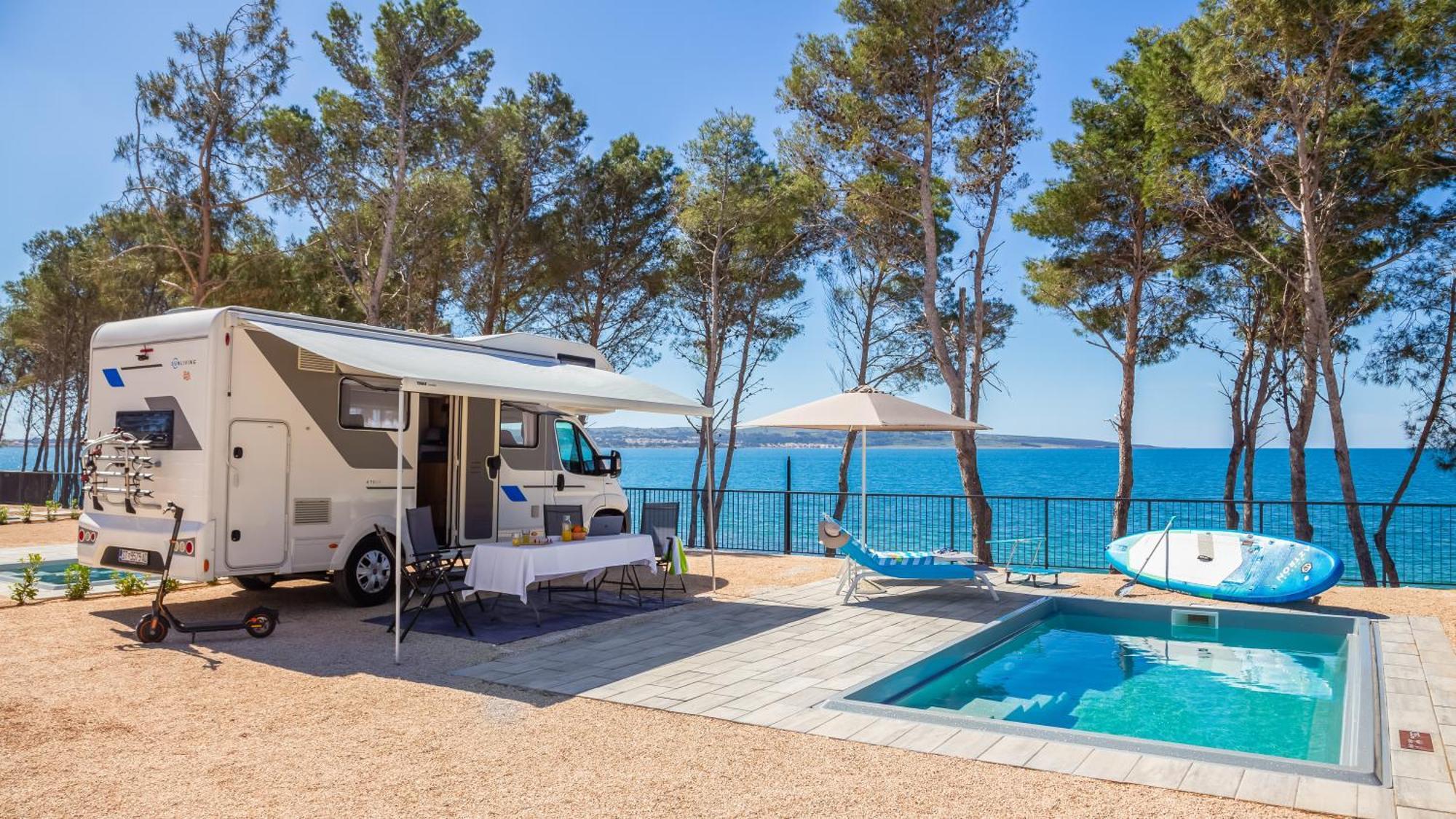 Aminess Style Camping Avalona Resort - Pitches Povljana Bagian luar foto